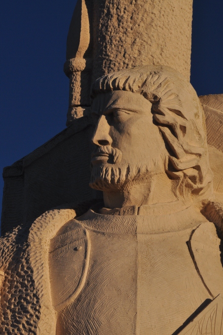 the Cabrillo Natl Monument, head shot